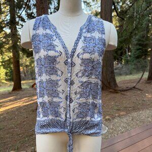 Lucky Brand Button Front Tank Top